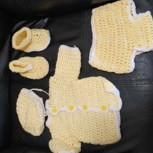 Handmade crochet new born
